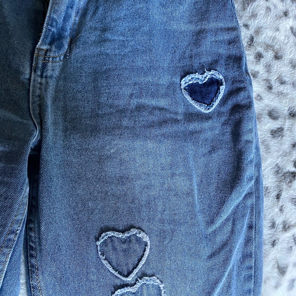 Patterned Mom Jeans